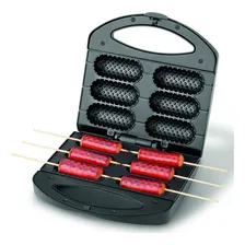 Crepeira Pratic Crepe & Hot Dog Cp-01 Preta E Inox Mondial Cor Preto e Inox 220V Foto mini 4
