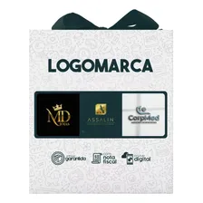 Criação Logomarca Logotipo Vetorizado Logo Marca D'água Foto mini 1