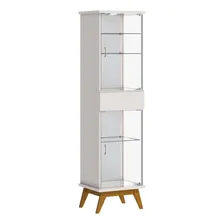 Cristaleira Nuance Imcal 23211 Off White Sala Jantar Cor Bege Foto mini 1