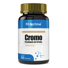 Cromo Picolinato 250mcg 60 Cápsulas Fitoprime Foto mini 1