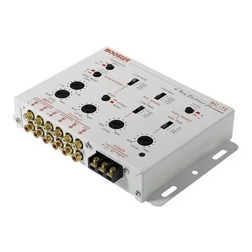 Crossover Booster Bc-72 4 Vias Com 8 Canais /seletor De Fase Foto 1