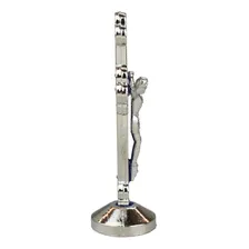 Crucifixo Metal Azul Uso Carro 8cm Foto mini 2