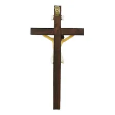 Crucifixo Para Parede 29.5cm - Enfeite Resina Foto mini 2