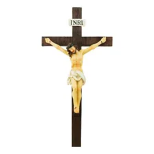 Crucifixo Para Parede 29.5cm - Enfeite Resina Foto mini 1