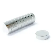 Cs Brinquedos imã neodímio 10x3mm para chupeta bebê reborn artesanato 10 peças Foto mini 1