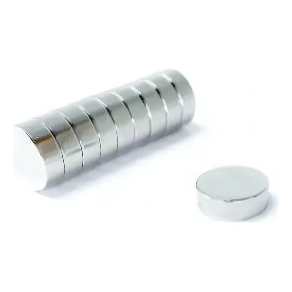Cs Brinquedos imã neodímio 10x3mm para chupeta bebê reborn artesanato 10 peças Foto 1