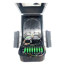 Cto Caixa Terminação Optica Dual Completa 1x8 Apc 2flex Foto  mini 1