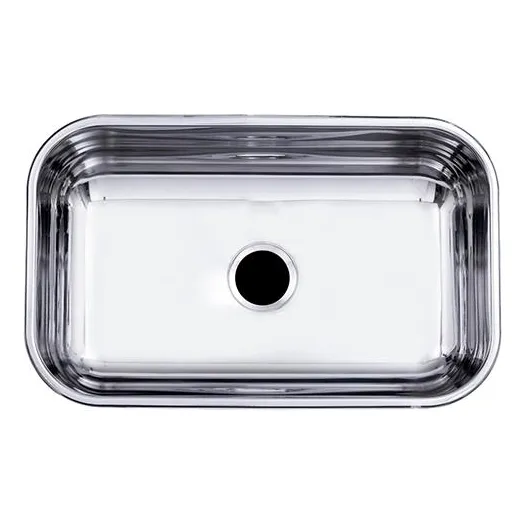 Cuba Aço Inox 430 n°2 Sem Válvula 56x34x14cm GNX Foto 1