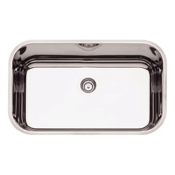 Cuba Aço Inox Nº 2 Retangular Tramontina 56x34x14 94054/407 Foto 1