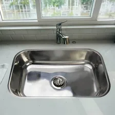 Cuba Aço Inox Retangular Polido 49x34cm Embutir Sobrepor Foto mini  2