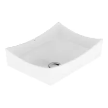 Cuba Apoio Retangular Louça 46cmx34,5cm Veneza Branca Japi Acabamento Esmaltado Cor Branco Foto mini 2