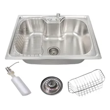 Cuba Com Acessórios 50x40cm Churrasqueira Aço Inox Cor Aço Inox Escovado Foto mini 1
