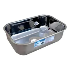 Cuba Cozinha 46x30x14cm Aço Inox 430 Cuba Residencial Foto mini 1