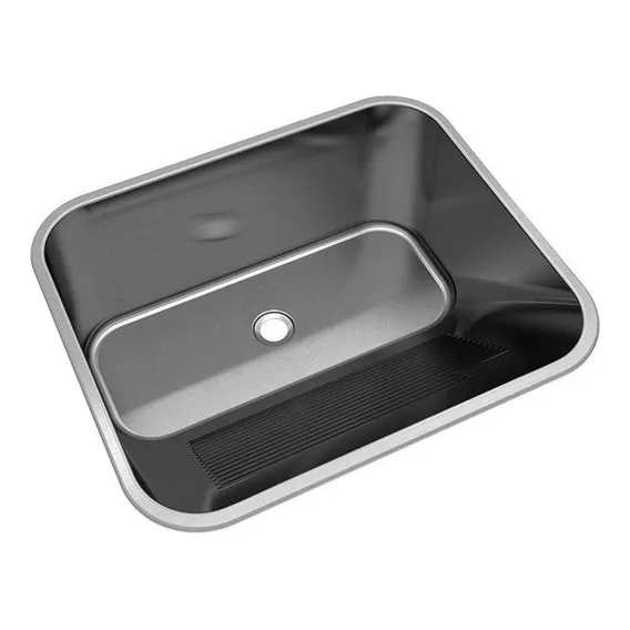 Cuba Cuba Tanque Ct60 1.0 Esc Reb 3.5 60x50x28 Mekal Cor Inox Foto 1
