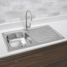 Cuba De Sobrepor Simples P/ Cozinha Tramontina 93845602 Inox Foto mini 2