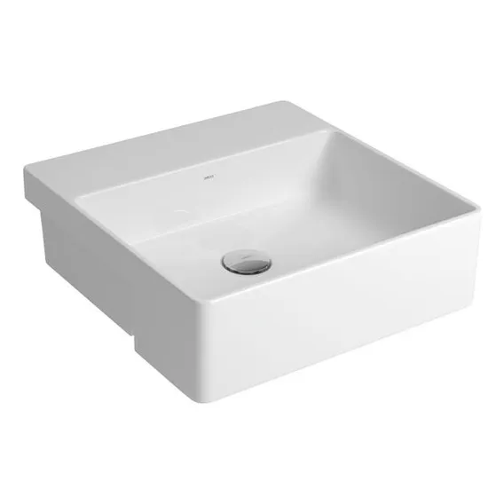 Cuba Deca L830 Semi Encaixe Mesa Branco Gelo Acabamento Brilhante Foto 1