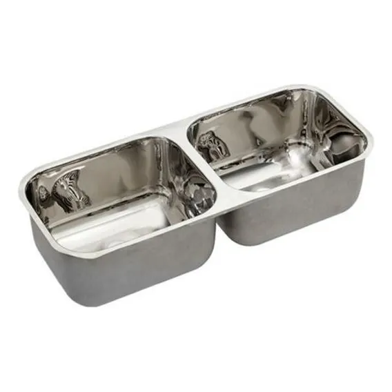 Cuba Dupla Industrial Aço Inox 304 103x40x25cm Tecnocuba Foto 1