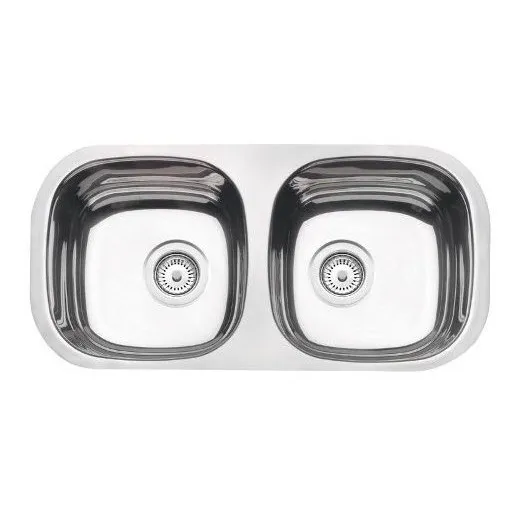 Cuba Dupla Retangular 78x40 Polida Inox Tramontina Foto 1