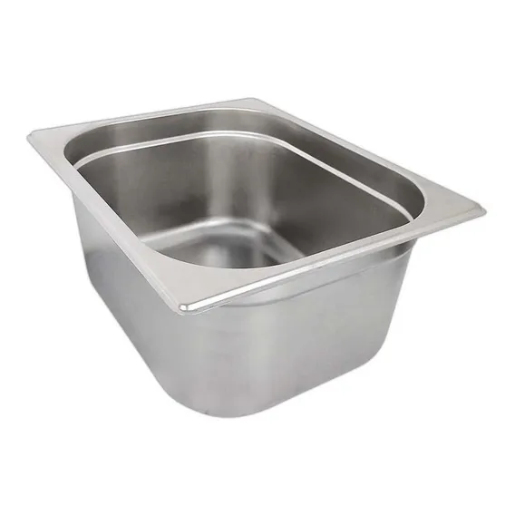 Cuba Gastron么mica Inox 7 Litros 1/2x150 Buffet Self Service Foto 1