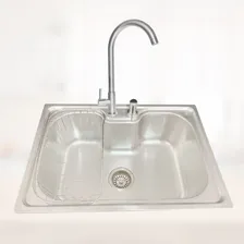 Cuba Gourmet Inox Cozinha Pia Com Torneira Extensível Foto mini  2