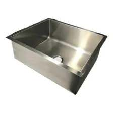 Cuba Industrial Inox 60x50x35cm Para Cozinha Pia Aço Tanque Foto mini 3