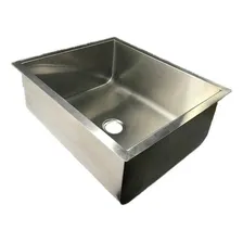 Cuba Industrial Inox 60x50x35cm Para Cozinha Pia Aço Tanque Foto mini 4