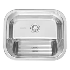 Cuba Inox Alto Brilho 40x34 + Tanque Inox Polido 50x40 Foto mini 2