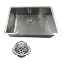 Cuba Inox Embutir Quadrada Gourmet 500 X 400 Com Válvula Foto  mini 1
