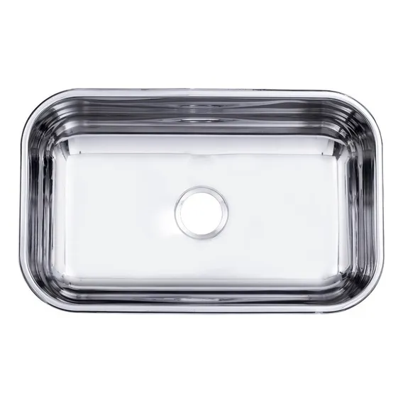 Cuba Inox Nº1 Funda 46x30x17 Aço Inox 430 Polida Foto 1