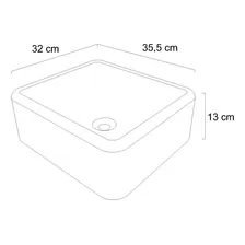 Cuba Mármore Sintético Sobrepor 35,5cm X 32cm Quinto Wt Foto mini  2