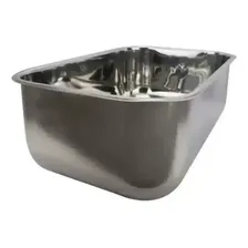 Cuba N2 56x34x17 Aço Inox 304 Tecnocuba Polida Com Válvula Foto mini  3