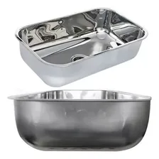 Cuba N2 56x34x17 Aço Inox 304 Tecnocuba Polida Com Válvula Foto mini 4