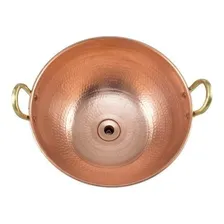 Cuba para banheiro de apoio Cobre e Arte Cuba cobre 5 lts com alças Foto mini 1