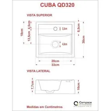 Cuba Para Banheiro Q32w Compace Branco Ee Foto mini  3