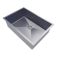 Cuba Para Cozinha Cuba Dos Hermanos Cuba Gourmet Dupla 80 X 40 De Aço Inoxidável Escovado Scoth Britte 400 mm X 800 mm X 20 cm Com Espessura De 1 mm Aço Inox Foto  mini 1