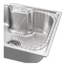 Cuba Pia Cozinha Gourmet Aço 60 X 42 Com Acessórios Cor Prateado Foto mini 3