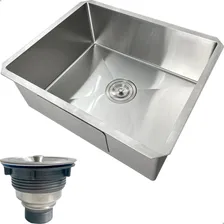 Cuba Pia Cozinha Inox 50x40 De Embutir E Ralo Pia Com Cesto Foto  mini 1