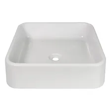 Cuba Pia Lavatório De Apoio P Banheiro E Lavabo Sobrepor Cor Branco Foto  mini 1