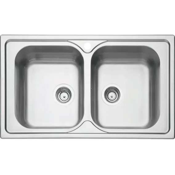 Cuba Pia Tramontina Marea 86x40x18 Inox Acetinado 93903/123 Foto 1