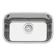 Cuba retangular para pia aço inox e válvula Tramontina Lavínia 47 BL Foto  mini 1