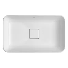 Cuba Sobrepor Deca Slim Quadrada 50cm Branco Foto mini 3
