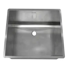 Cuba Tanque Cozinha Industrial Aço Inox 50x40x25cm Cor Cinza Foto mini 3