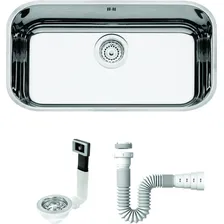Cuba Tramontina N2 56x34x17 Prime Inox Escape 94024/203 Cor Aço Inox Alto Brilho Foto  mini 1
