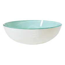 Cuba Vidro Banheiro Redonda 30cm Cores Banheiro Lavabo Cor Branco Foto mini  3