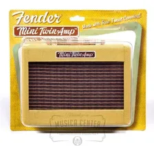Cubo Amplificador Fender Mini Twin Amp 57 Combo Tweed Cor Amarelo Foto mini 3