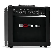 Cubo Amplificador Para Guitarra Borne Strike G30 Preto 15w 110V/220V Foto mini 1