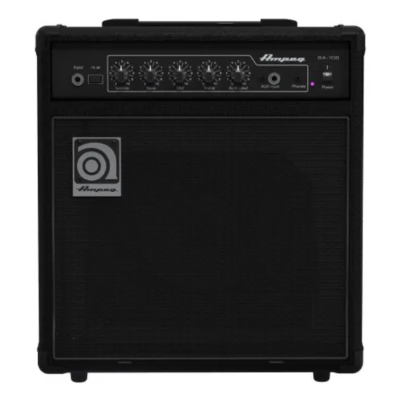 Cubo Contrabaixo Ampeg Ba108v2 15w 1x8 Cor Preto 110v/220v Foto 1