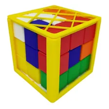Cubo Encaixe Quebra Cabeça Puzzle Tetris Grande 8 Cm Base Foto  mini 1