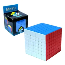 Cubo Mágico 7x7x7 Profissional Moyu Cubo Magico 7x7 Estrutura Colorido Foto  mini 1