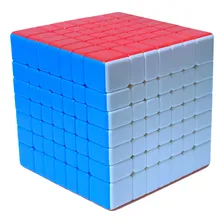 Cubo Mágico 7x7x7 Profissional Moyu Cubo Magico 7x7 Estrutura Colorido Foto mini  3